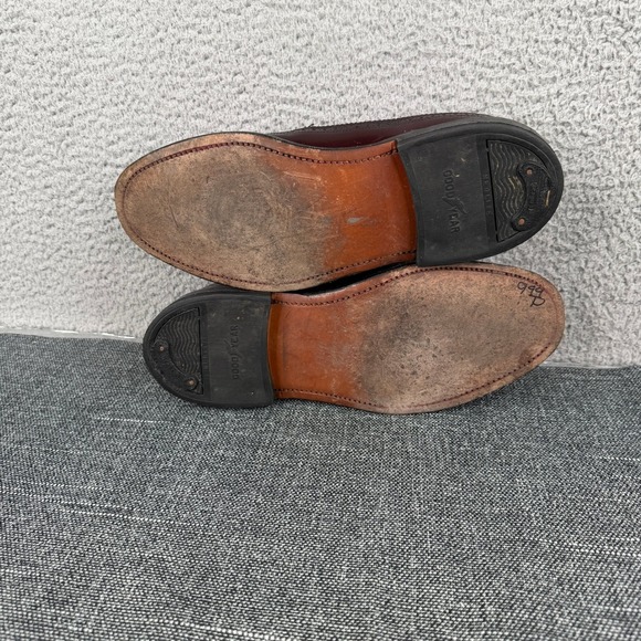 Hanover LB Sheppard Longwing Oxford 8.5 E/C Burgundy USA